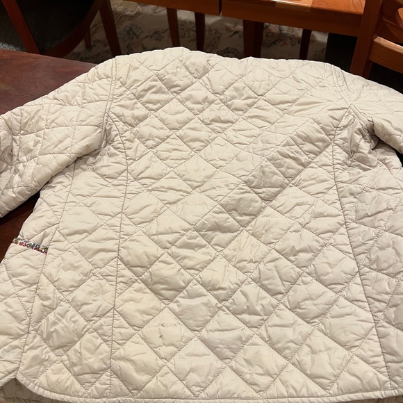 Barbour quilted jacket Liberty trim - Picture 7 of 7